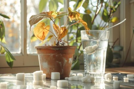 Peut-on arroser une plante avec de l’eau sucrée ?
